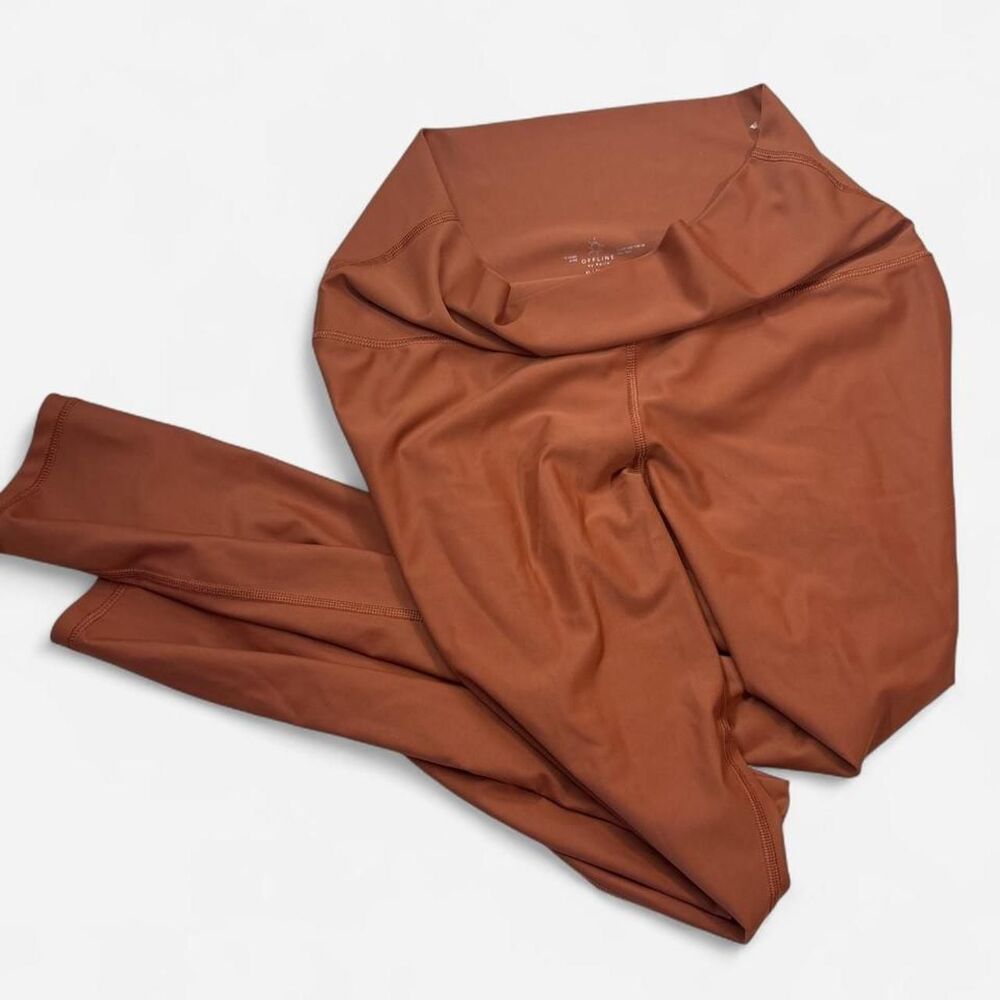 Aerie Women's Orange and Brown Leggings